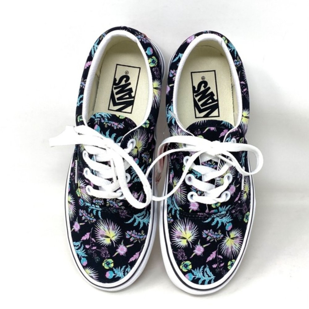 💖MEGA SALE💖VANS Era Paradise Floral Low Black Women's Canvas VN0A54F13VD - Picture 9 of 10